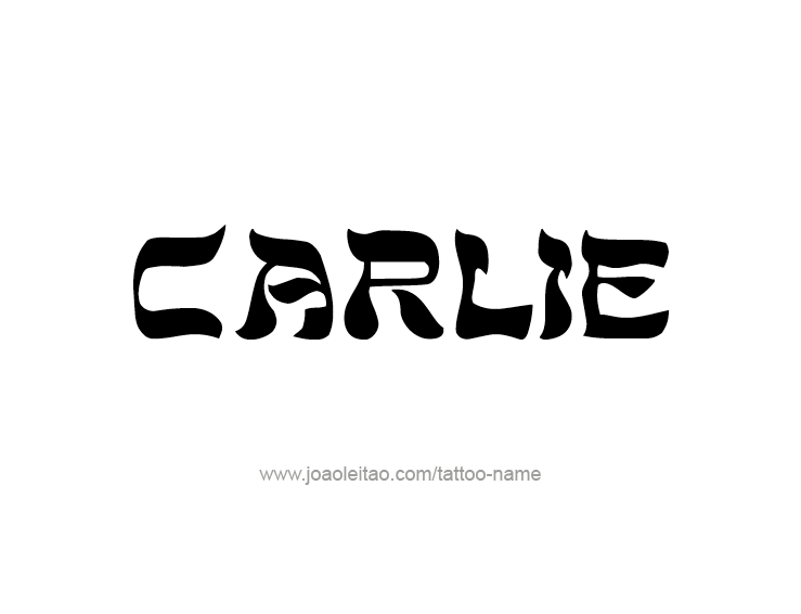 Tattoo Design Name Carlie  