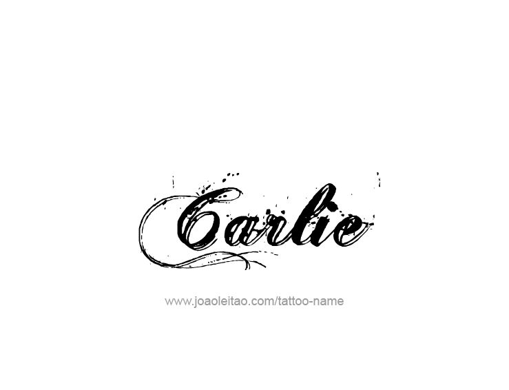 Tattoo Design Name Carlie  