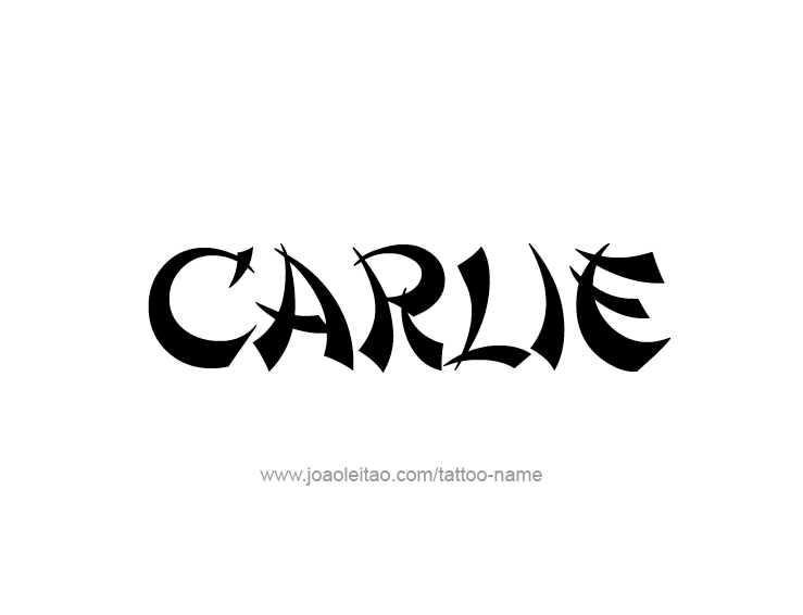 Tattoo Design Name Carlie  