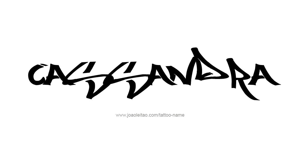 Tattoo Design Name Cassandra  