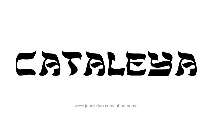 Tattoo Design Name Cataleya  