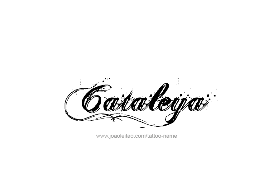 Tattoo Design Name Cataleya  