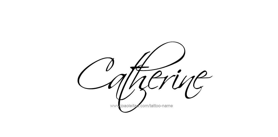 Tattoo Design Name Catherine  