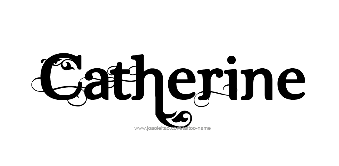 Tattoo Design Name Catherine  