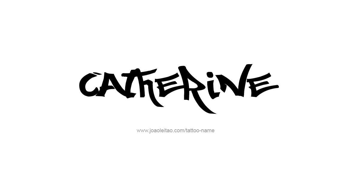 Tattoo Design Name Catherine  