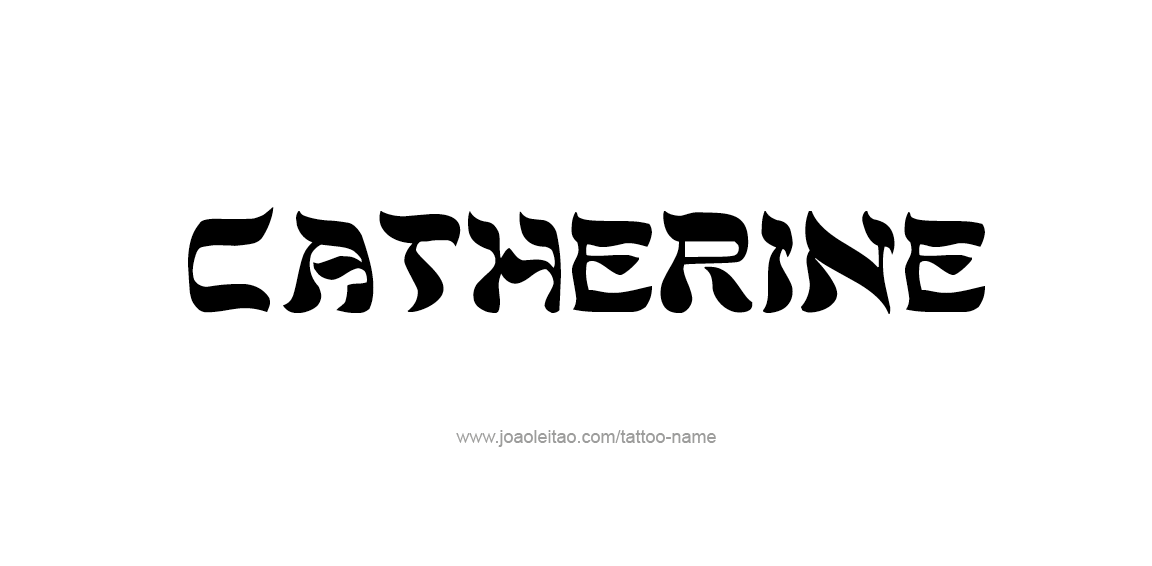 Tattoo Design Name Catherine  