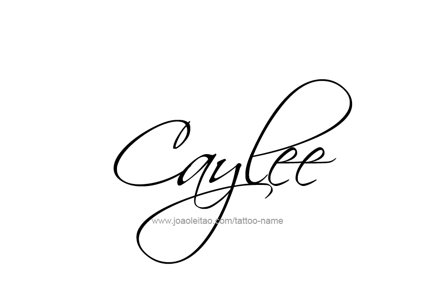 Tattoo Design Name Caylee  