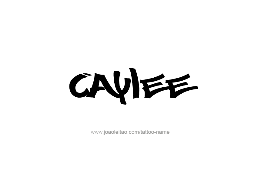 Tattoo Design Name Caylee  