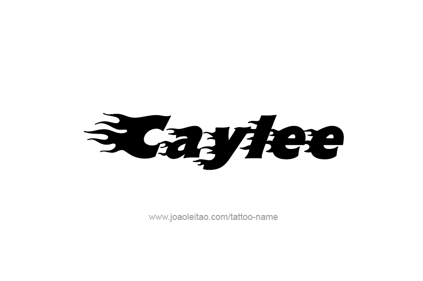 Tattoo Design Name Caylee  