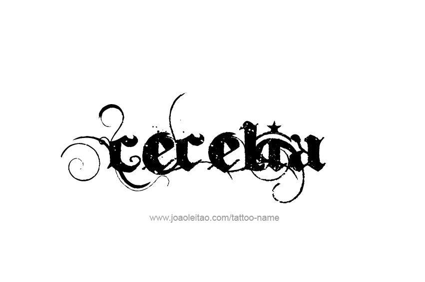 Tattoo Design Name Cecelia  