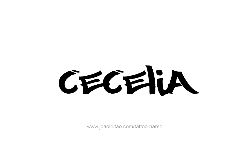 Tattoo Design Name Cecelia  