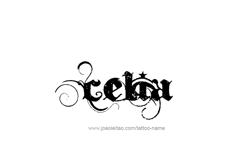 Tattoo Design Name Celia  