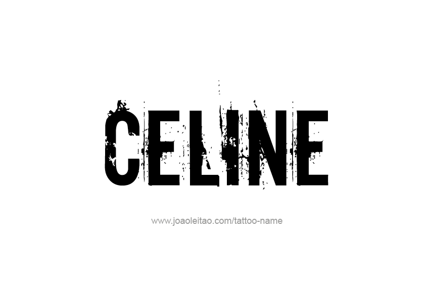 Tattoo Design Name Celine  