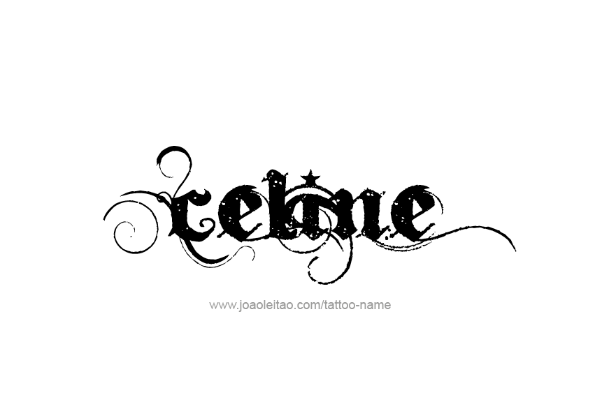 Tattoo Design Name Celine  