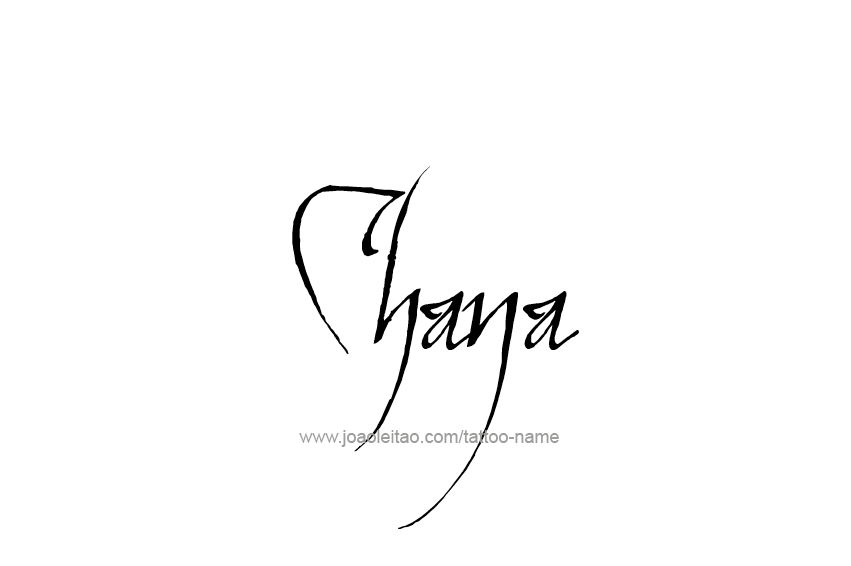 Tattoo Design Name Chana  