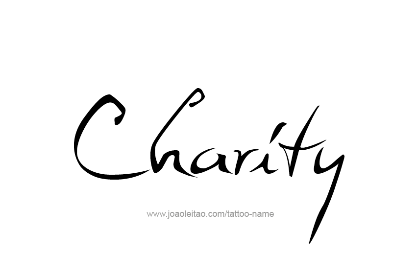 Tattoo Design Name Charity  