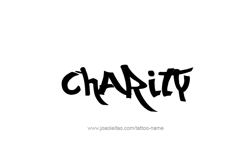 Tattoo Design Name Charity  