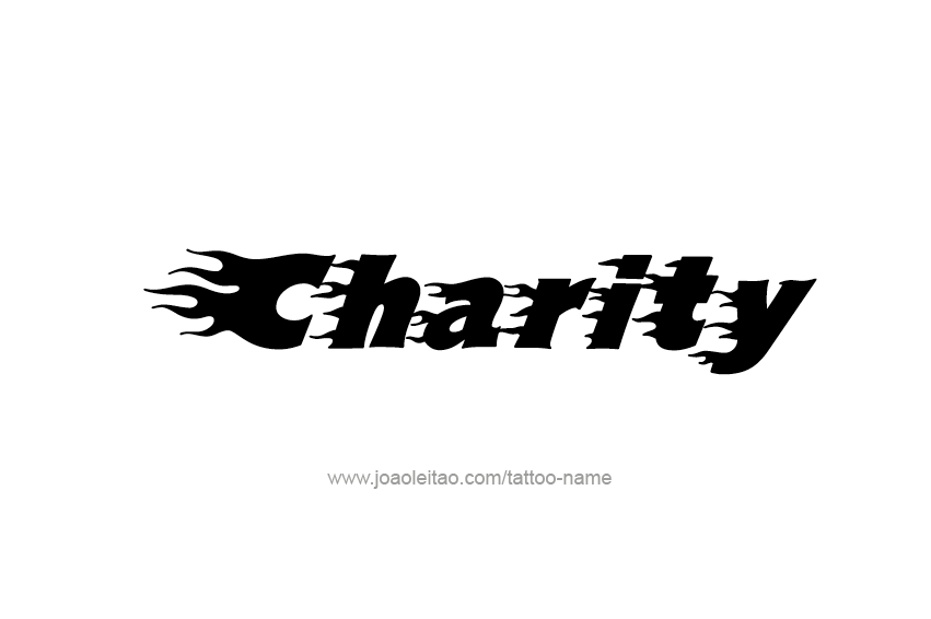 Tattoo Design Name Charity  