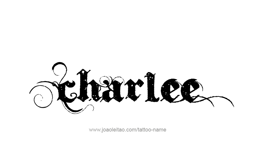 Tattoo Design Name Charlee  