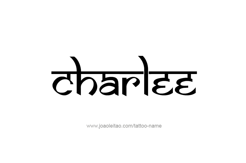 Tattoo Design Name Charlee  