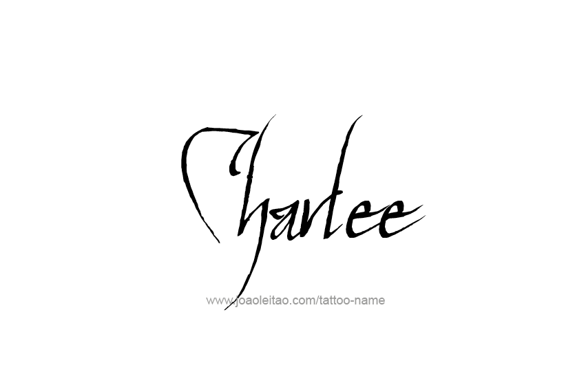 Tattoo Design Name Charlee  