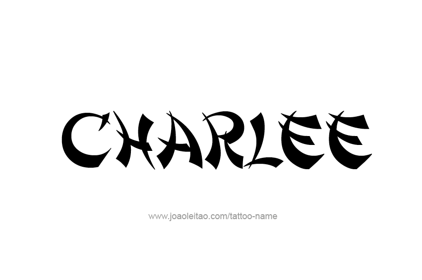 Tattoo Design Name Charlee  