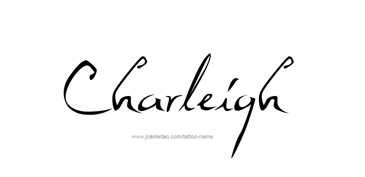 Tattoo Design Name Charleigh  