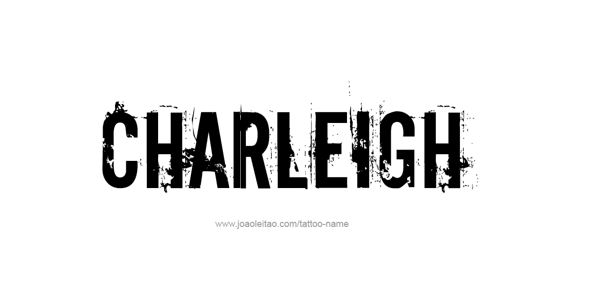 Tattoo Design Name Charleigh  