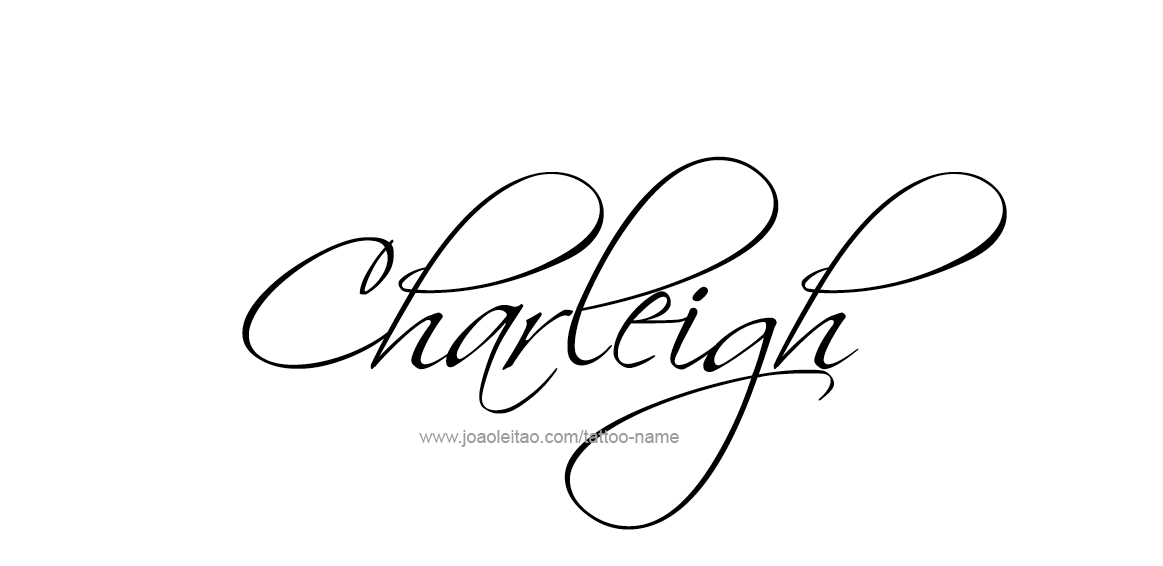 Tattoo Design Name Charleigh  