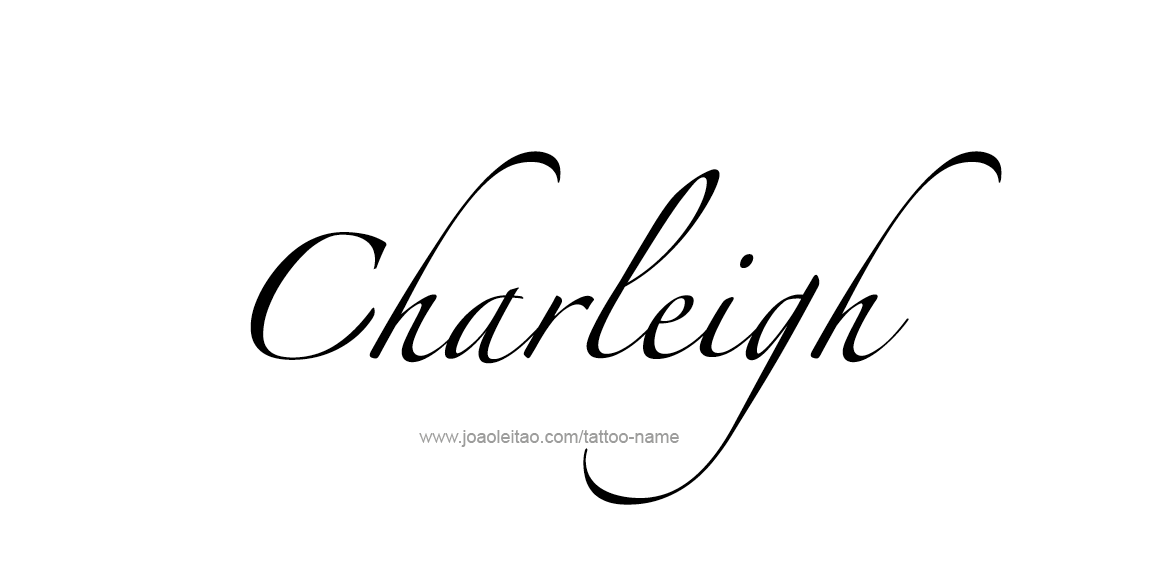 Tattoo Design Name Charleigh  