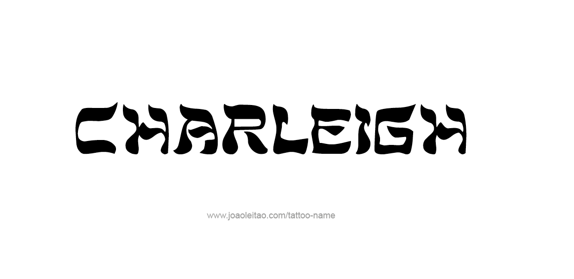 Tattoo Design Name Charleigh  