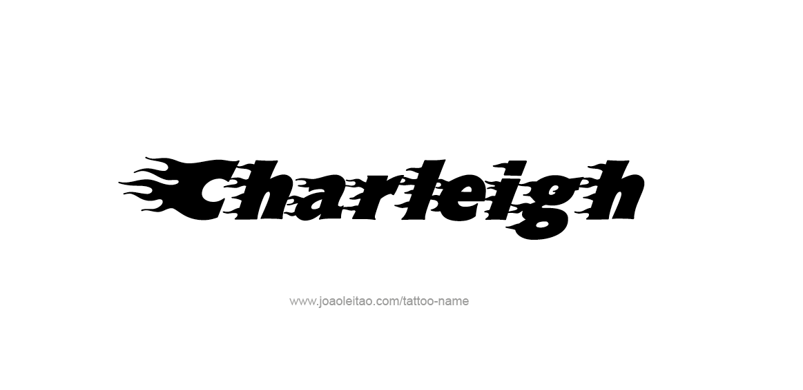 Tattoo Design Name Charleigh  