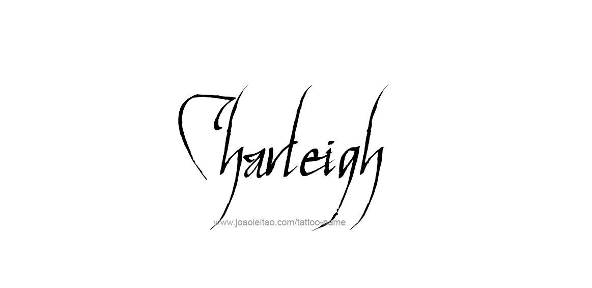 Tattoo Design Name Charleigh  