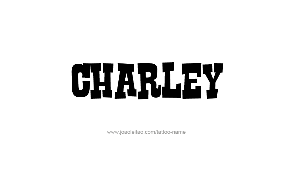 Tattoo Design Name Charley  