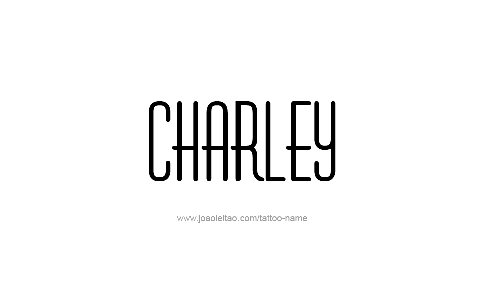 Tattoo Design Name Charley  