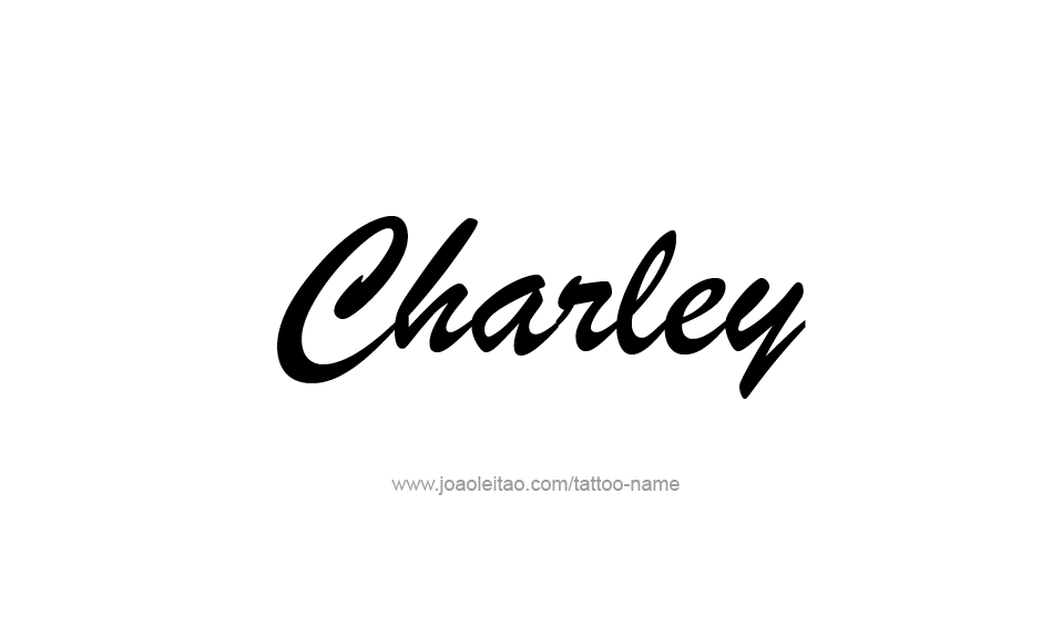 Tattoo Design Name Charley  