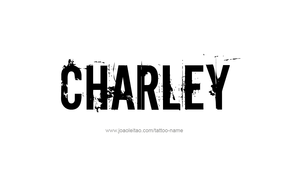 Tattoo Design Name Charley  