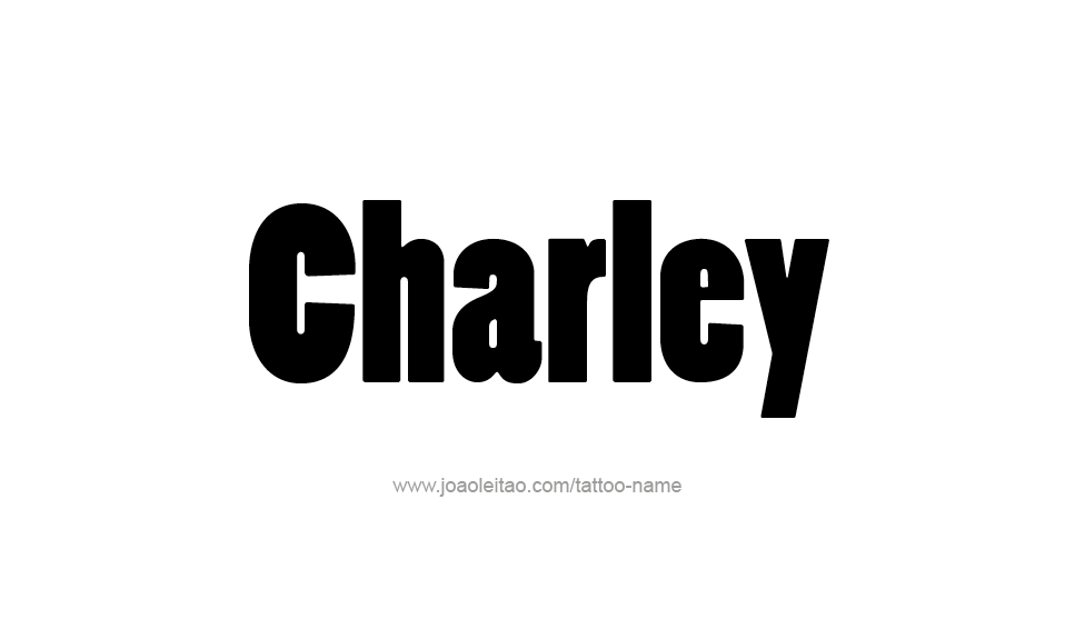 Tattoo Design Name Charley  