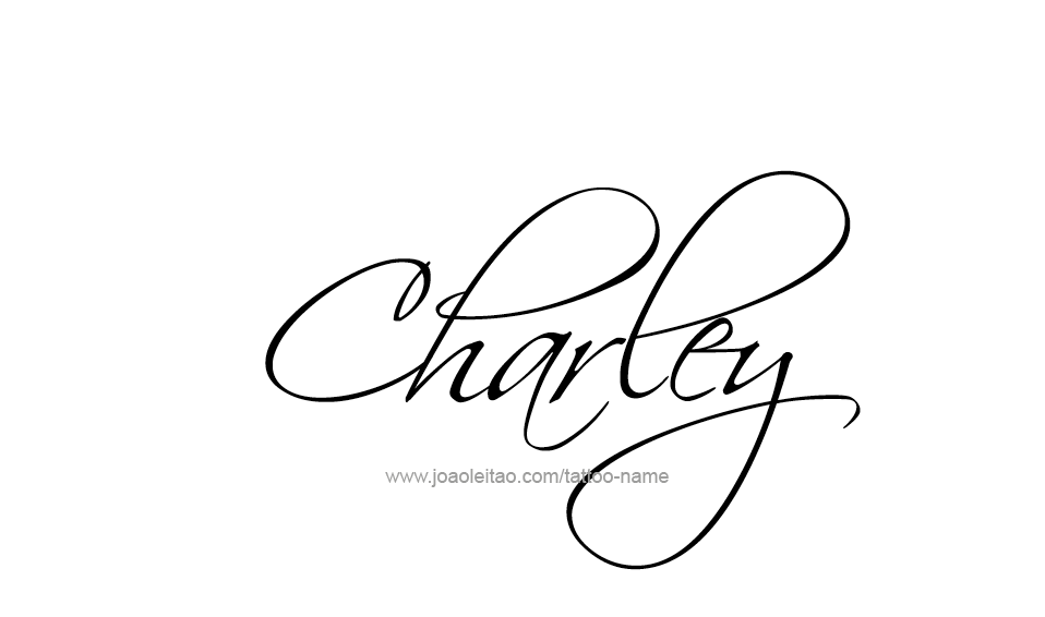 Tattoo Design Name Charley  