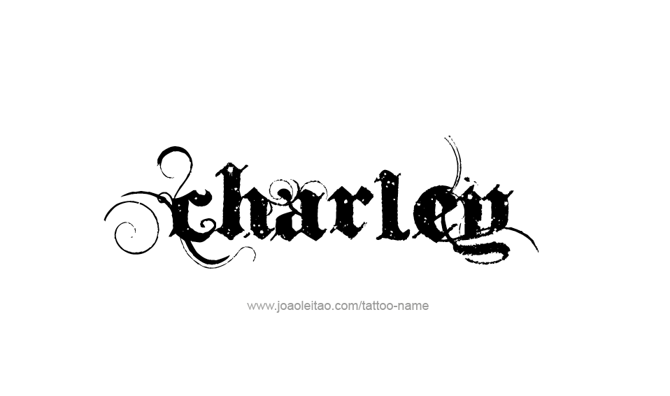Tattoo Design Name Charley  