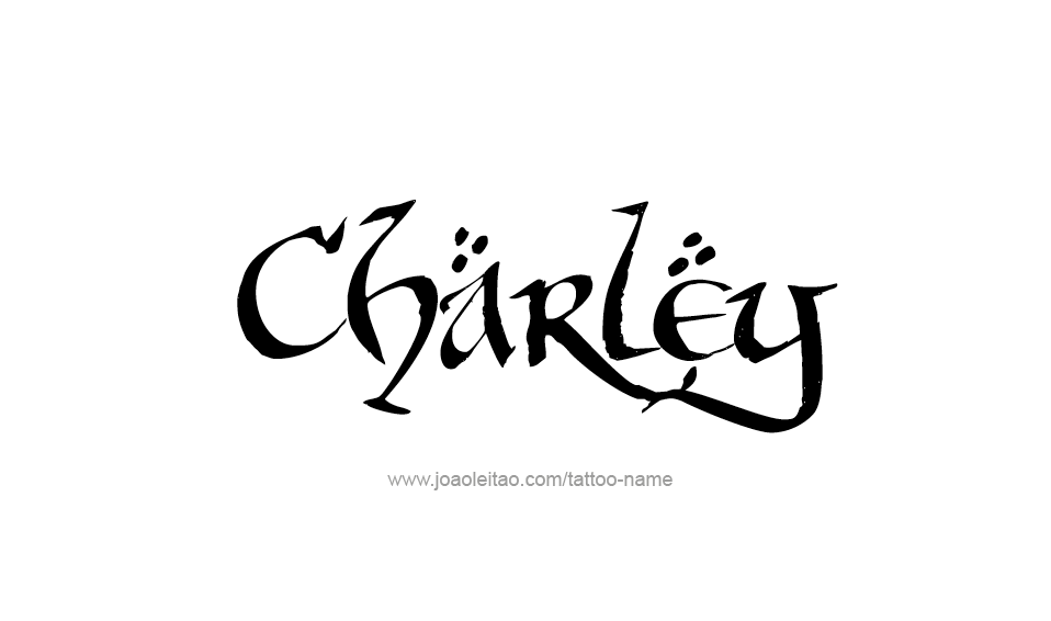 Tattoo Design Name Charley  