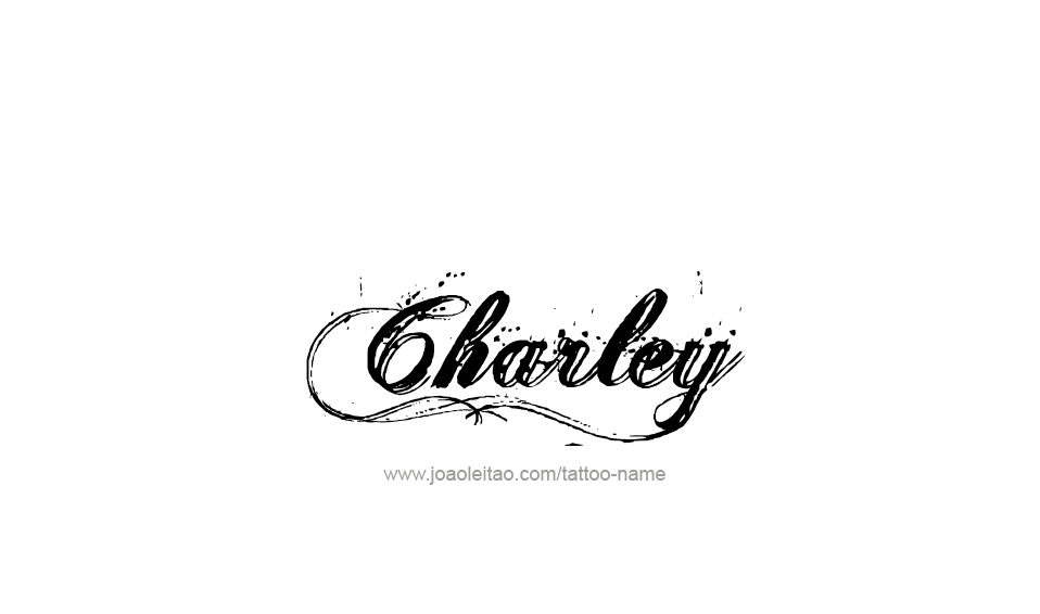 Tattoo Design Name Charley  