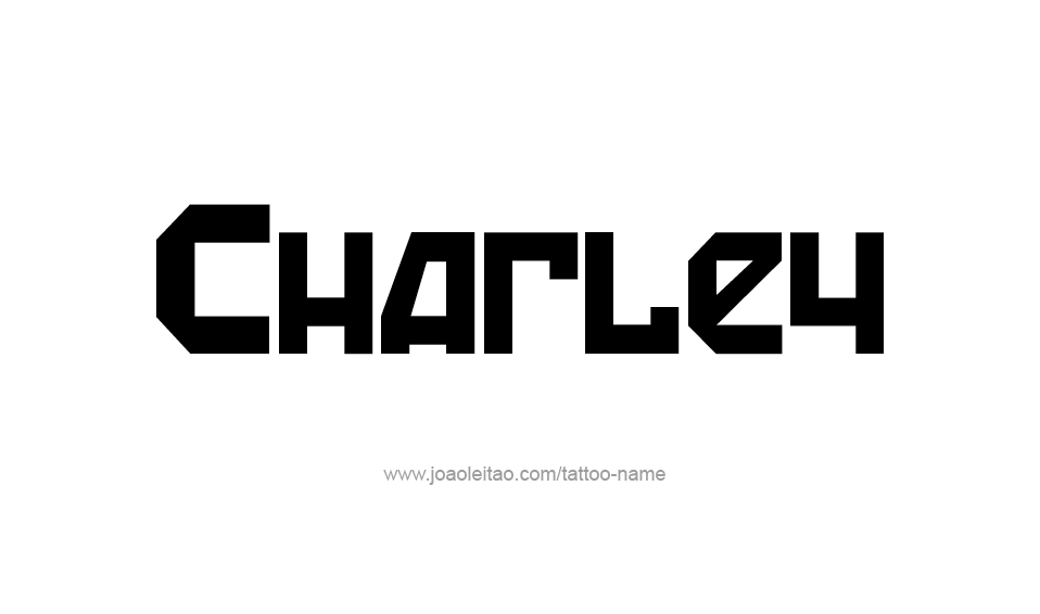 Tattoo Design Name Charley  