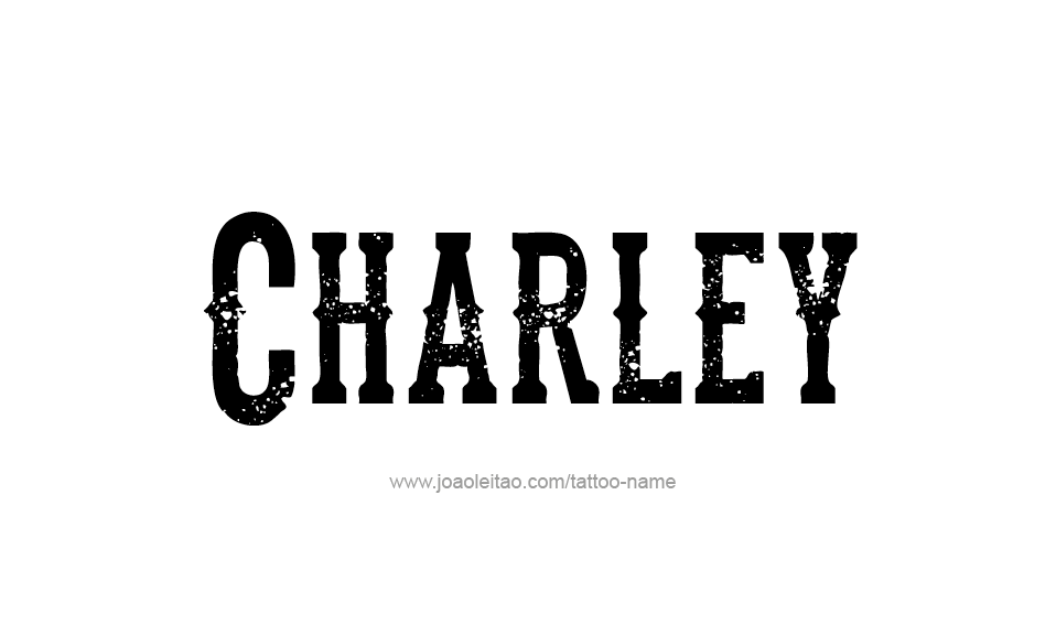 Tattoo Design Name Charley  