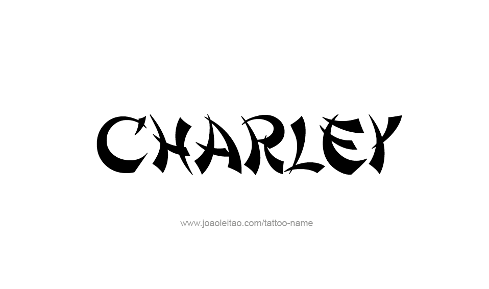 Tattoo Design Name Charley  