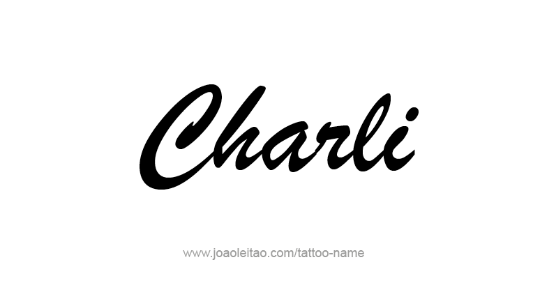 Tattoo Design Name Charli  