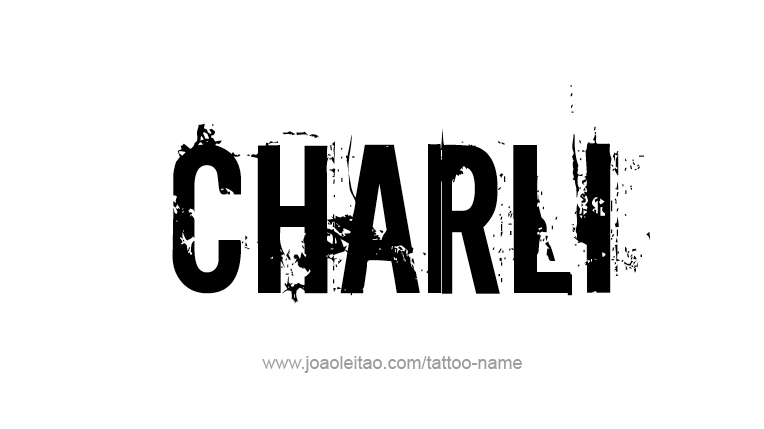 Tattoo Design Name Charli  