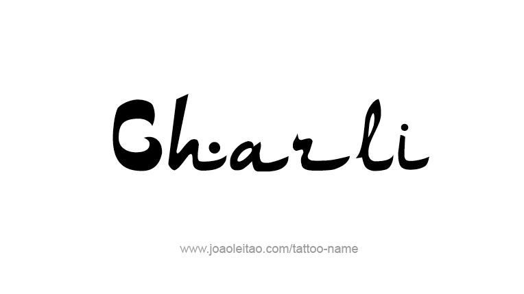 Tattoo Design Name Charli  