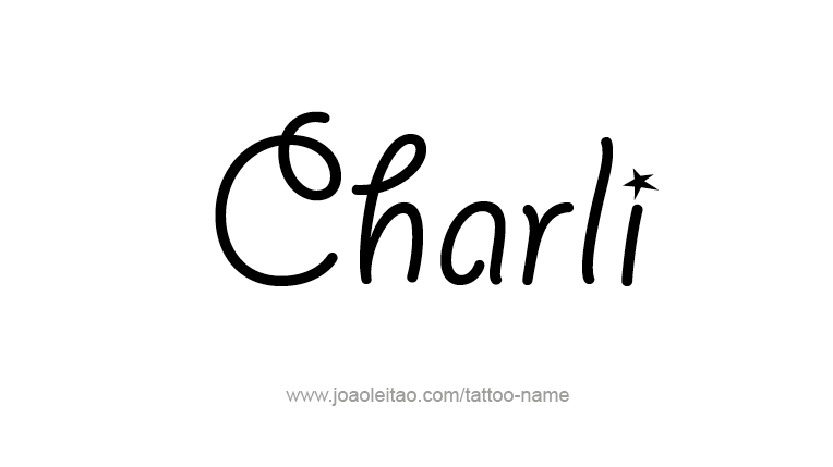 Tattoo Design Name Charli  