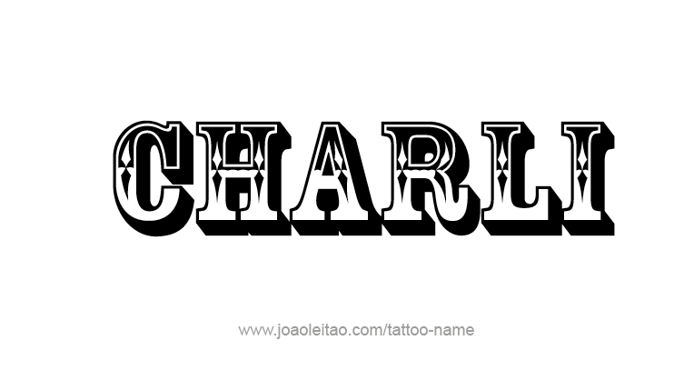 Tattoo Design Name Charli  